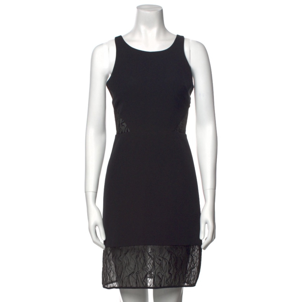 Milly cocktail dress with silk trim